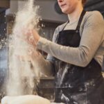 Taskullinen keittiöesiliina