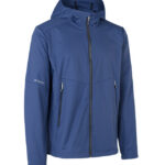 Kevyt softshell-takki miehille 0836