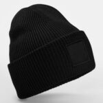 Pipo painoalueella Deep Cuffed Tonal Patch Beanie