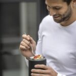 Doveron 500 ml taaskasutatud roostevabast terasest isolatsiooniga einekarp