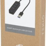 ADAPT alumiininen USB 3.0 -hubi