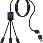 SCX.design C28 5-in-1 pikendatud laadimiskaabel