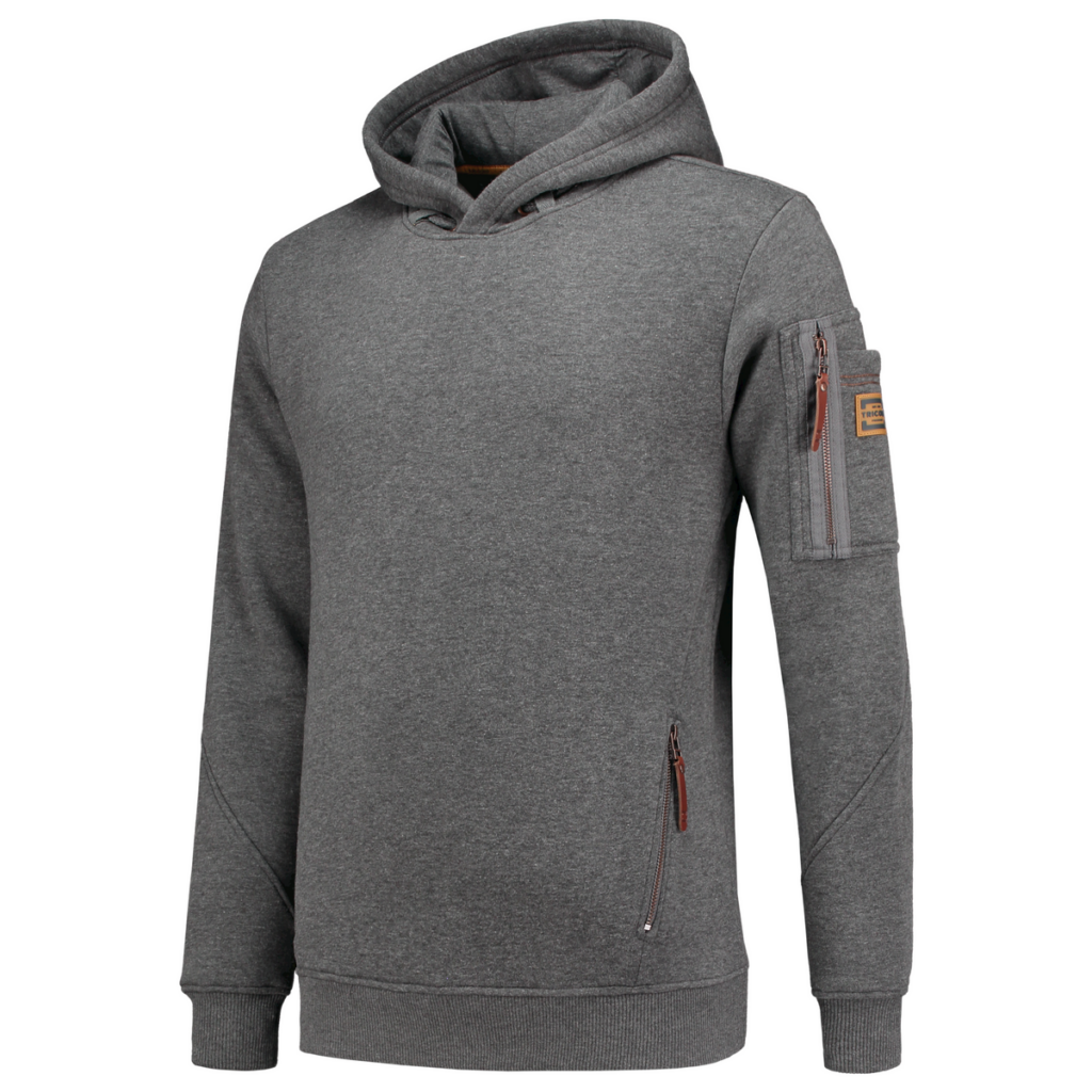 Meeste kapuutsi ja õlataskuga pusa Premium Hooded SweaterT42