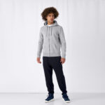 Vetoketjullinen huppari King Zipped